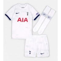 Billiga Tottenham Hotspur Cristian Romero #17 Barnkläder Hemma fotbollskläder till baby 2023-24 Kortärmad (+ Korta byxor)